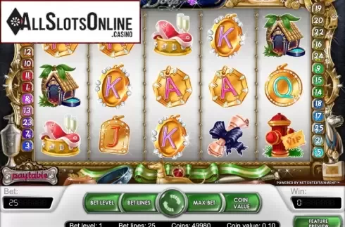Screen2. Diamond Dogs from NetEnt