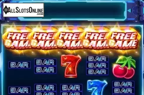 Free Spins Win Screen