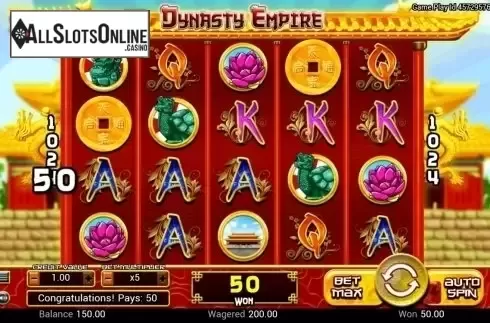 Win. Dynasty Empire from TOP TREND GAMING