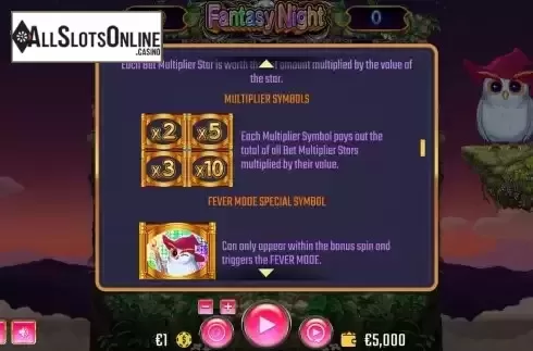 Game Features screen 4