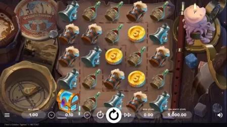 Finn’s Golden Tavern slot screenshot 1