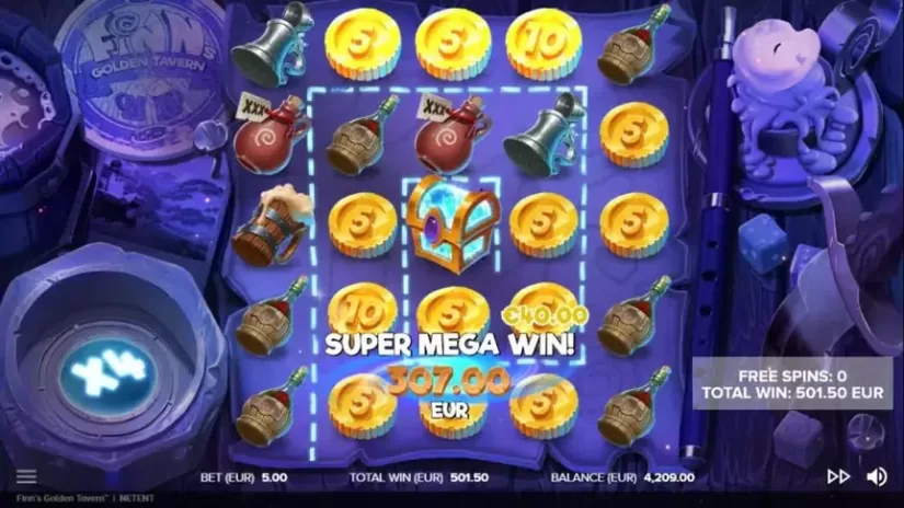 Finn’s Golden Tavern slot screenshot 6