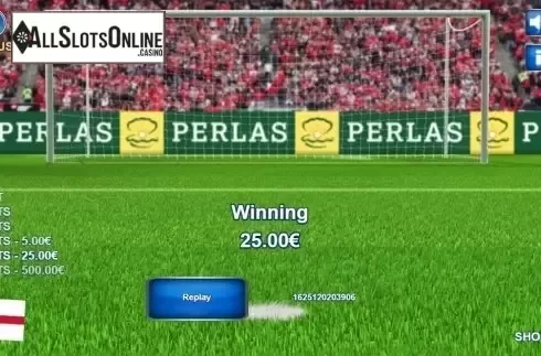 Win screen. Football (SuperlottoTV) from SuperlottoTV