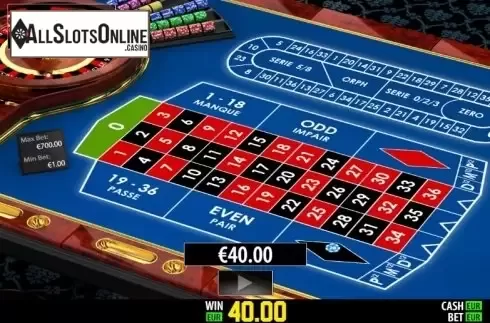 Win screen 3. French Pro Roulette (World Match) from World Match