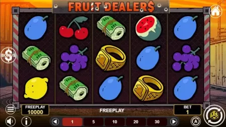 Fruit Dealers slot screenshot 1