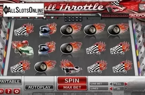 Reel Screen. Full Throttle from XIN Gaming