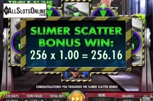 Screen 3. Ghostbusters Triple Slime from IGT
