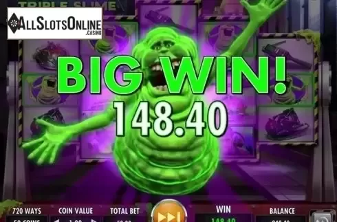 Screen 4. Ghostbusters Triple Slime from IGT