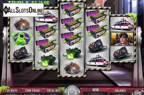 Screen 5. Ghostbusters Triple Slime from IGT