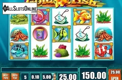 Reel screen. Gold Fish (WMS) from WMS