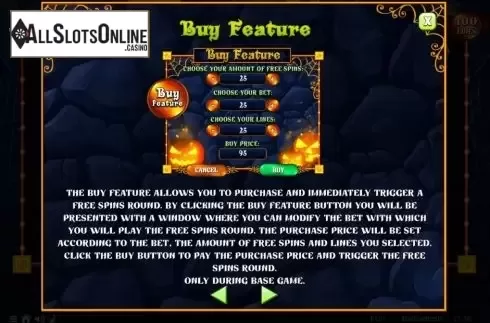 Buy Feature. Hallow Reels from Spinomenal