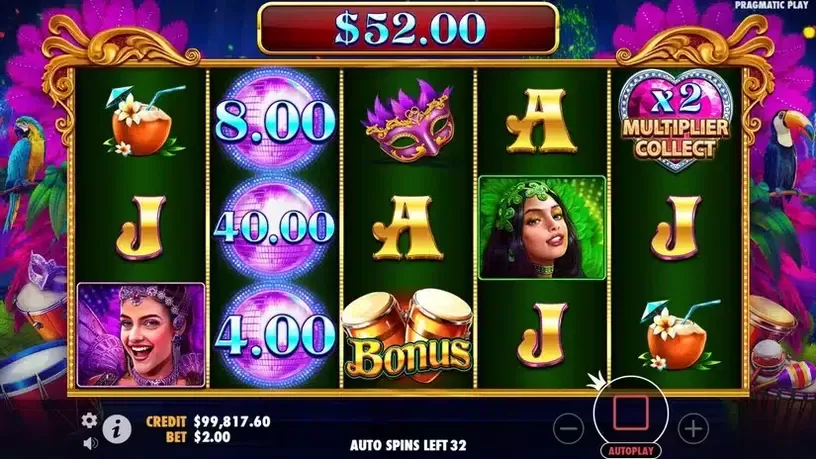 Heart of Rio slot screenshot 3