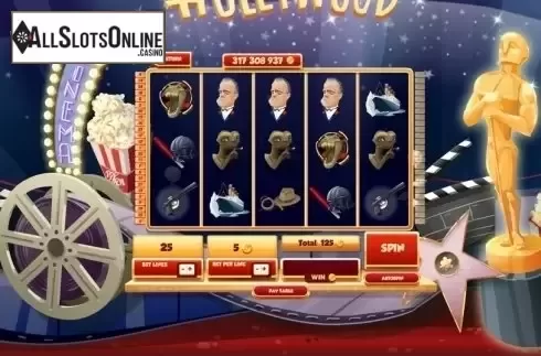 Game Workflow screen. Hollywood Riches from Red Rake
