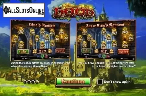 Start Screen. Hood from Betsson Group