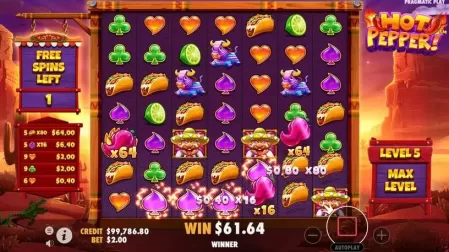 Hot Pepper slot screenshot 6