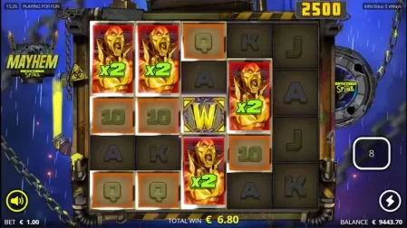 Infectious 5 slot screenshot 5