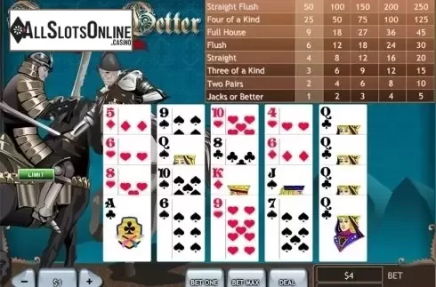 Win screen. Jacks or Better 4 Line (Playtech) from Playtech