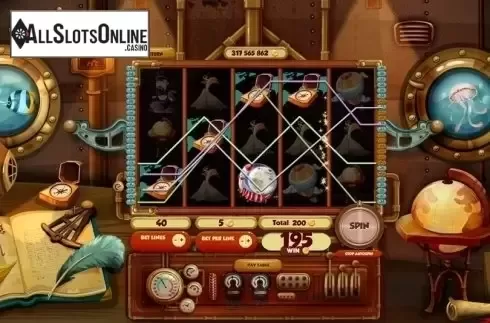 Win Screen. Jules Verne from Red Rake