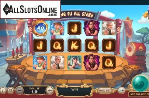 Reel Screen. Kung Fu All Stars from XIN Gaming
