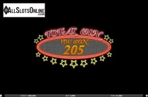 Free Spins win. Les Folies from Capecod Gaming
