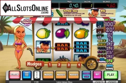 Win screen 2. Leticia Sabater from MGA