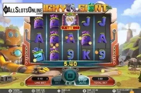 Win Screen 2. Lucky Giant from GamePlay