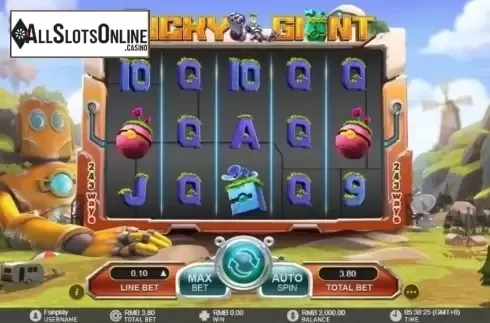 Reel Screen. Lucky Giant from GamePlay