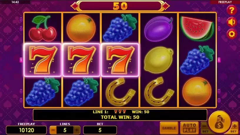 Lucky Joker 5 slot screenshot 4