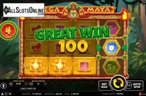 Win screen 2. Mega Maya from Swintt