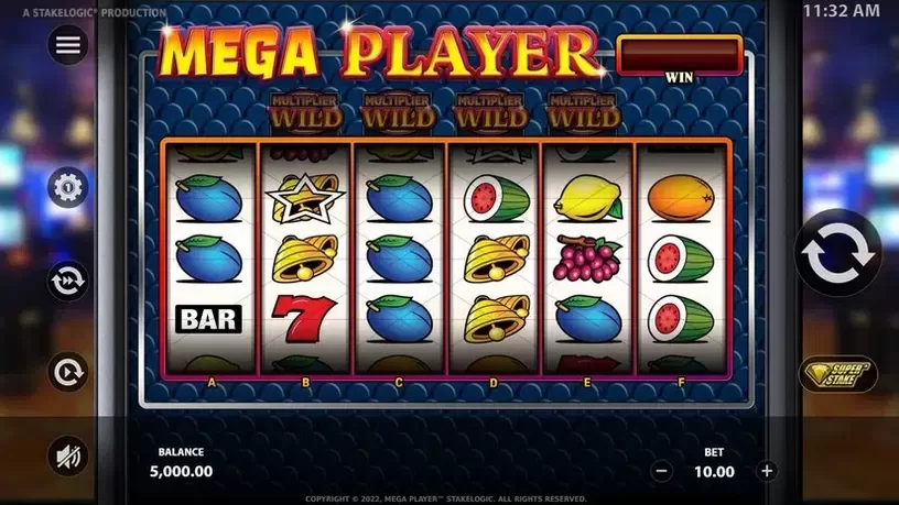 Mega Player slot screenshot 1