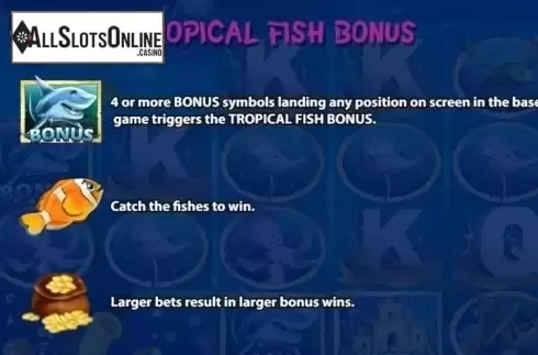 Paytable 4. Mermaid Seas from KA Gaming
