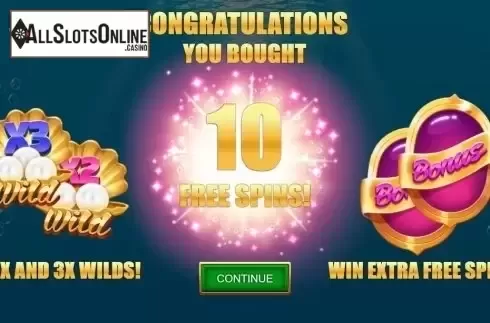 Free Spins Awarded. Mermaids Galore from Kalamba Games