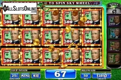 Win Screen 2. Money Rain Deluxe VIP from Incredible Technologies