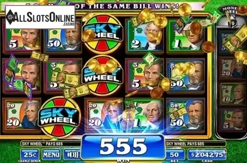 Win Screen 4. Money Rain Deluxe VIP from Incredible Technologies