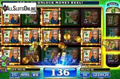 Win Screen 3. Money Rain Deluxe VIP from Incredible Technologies