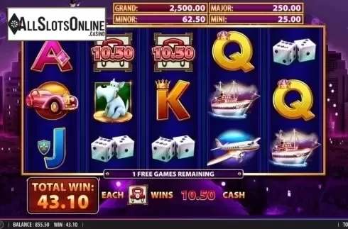Free Spins. Monopoly Grand Hotel from WMS