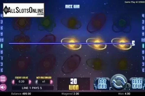 Win Screen. Neutron Star from Swintt