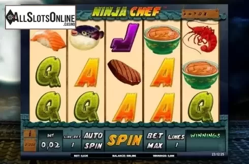 Reels. Ninja Chef from iSoftBet