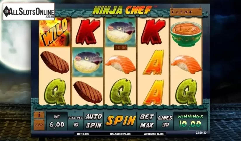 Wild. Ninja Chef from iSoftBet