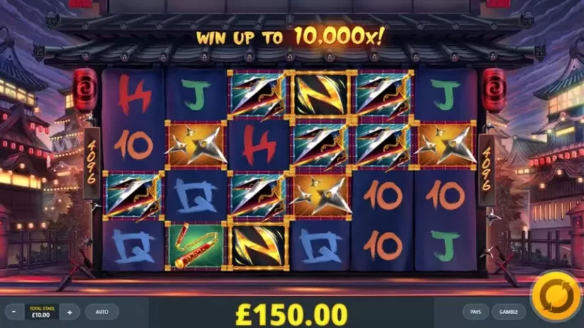 Ninja Ways slot screenshot 1