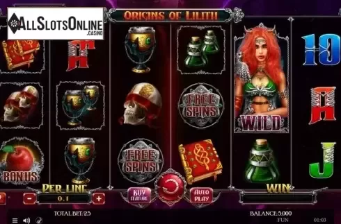 Reel Screen. Origins Of Lilith Expanded Edition from Spinomenal