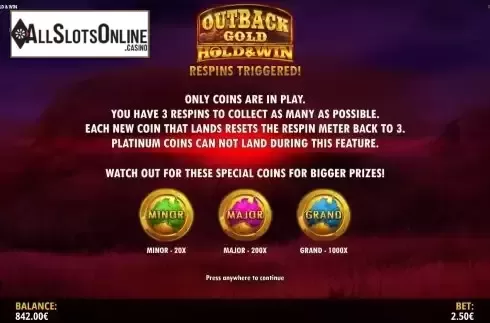 Bonus Game 1