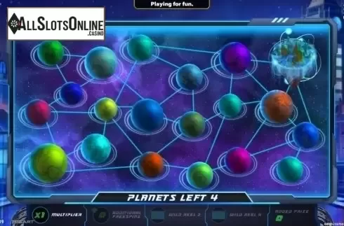 Free Spins. Peter's Universe from GameArt