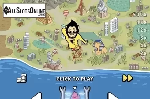 Screen 1. Poke The Guy from Microgaming