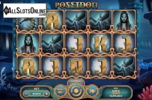 Reel Screen. Poseidon (Spinmatic) from Spinmatic