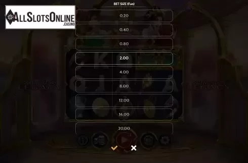 Bets Screen