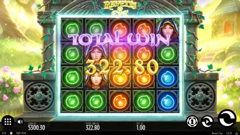 Raven’s Eye slot screenshot 6