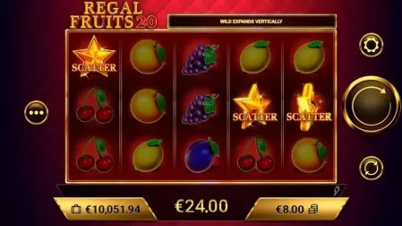 Regal Fruits 20 slot screenshot 3