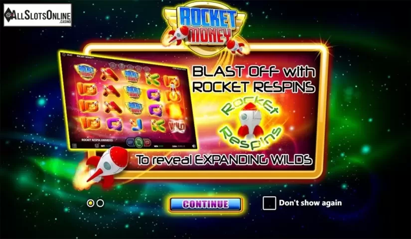 Intro screen 1. Rocket Money from Betsson Group