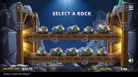 Rocky's Gold Ultraways slot screenshot 6